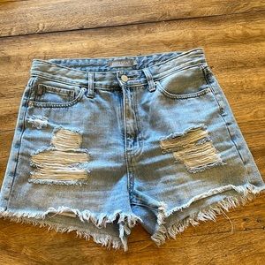 Just USA denim shorts size L